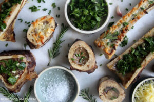 A creamy, nutrient-rich bone marrow custard recipe with black pepper and parsley — supports gut health, immunity, and overall vitality.