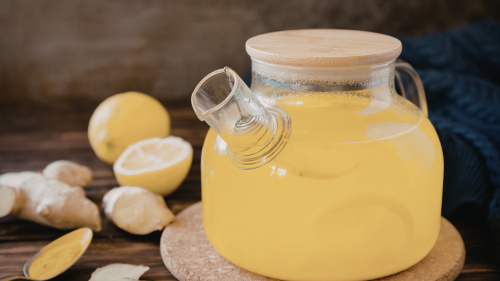 Happy Belly Health, Shanti Pappas, Aperitif Ginger-Aid_ A Non-Alcoholic Aperitif Recipe and Natural Digestive Aid Drink, healthy pre-meal drink for gut health