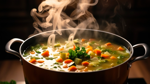 Happy Belly Health, Shanti Pappas, Bone Broth Benefits_ Why You Should Add This Superfood to Your Diet, Bone broth benefits used in homemade soup