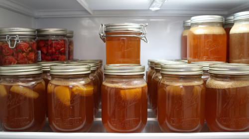 Happy Belly Health, Shanti Pappas, Bone Broth Benefits_ Why You Should Add This Superfood to Your Diet, Freezer containers of prepared broth